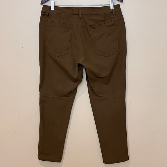 Lululemon ABC Slim Warpstreme Pants - Men's Size 32 X 27 - Brown - Picture 5 of 13